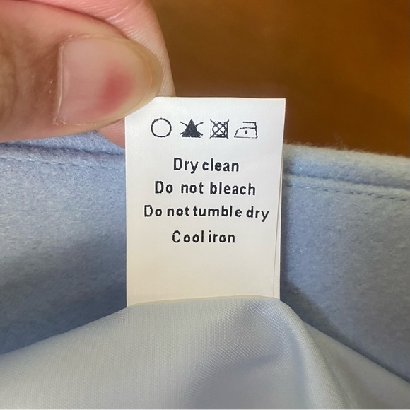 (NWOT) Light Blue Coat - Picture 11 of 11